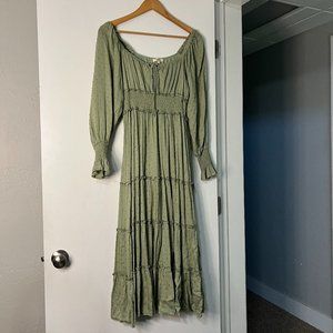 Puffy Sleeve Dress